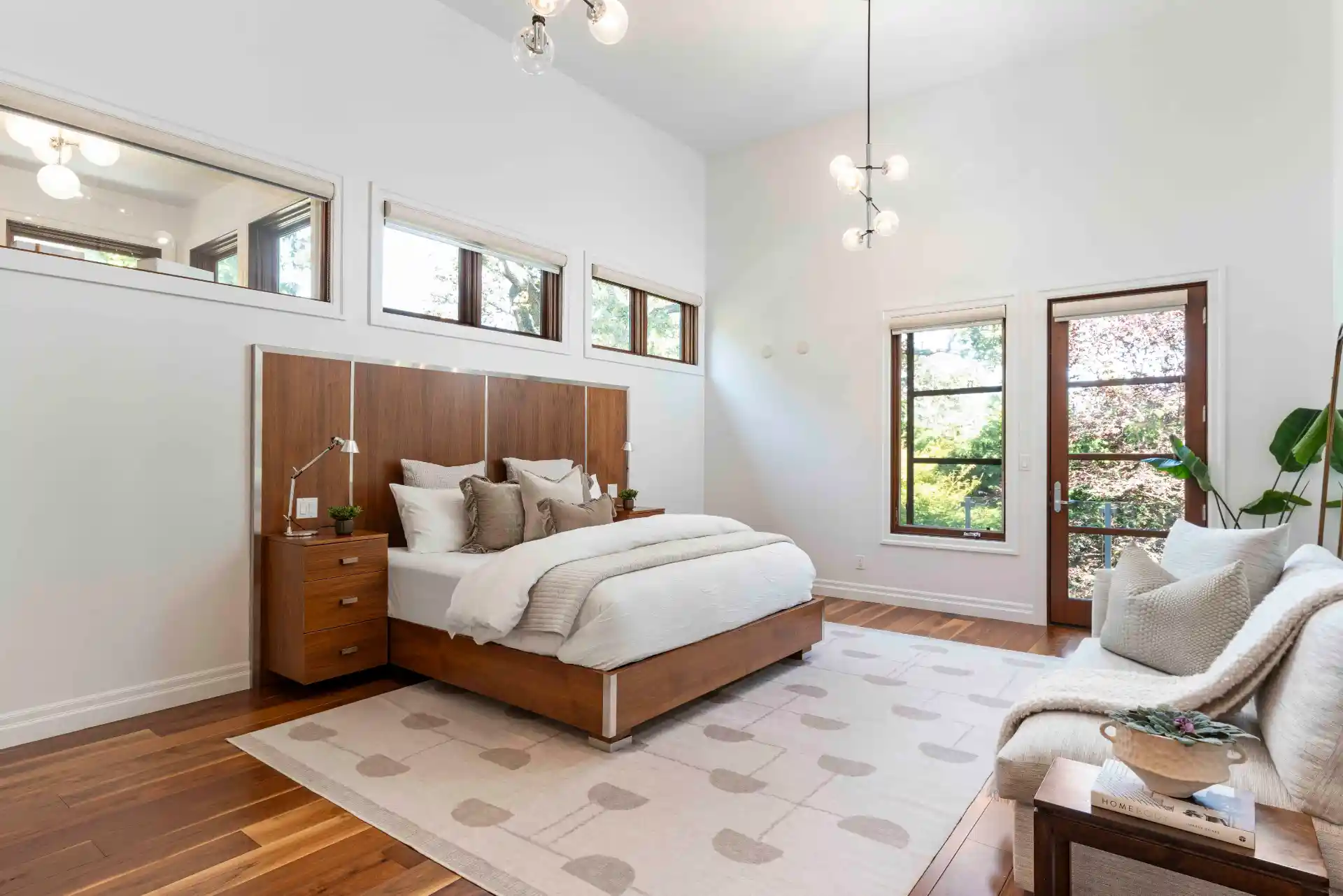 Before real estate photo editing – original unedited image provided by the client.