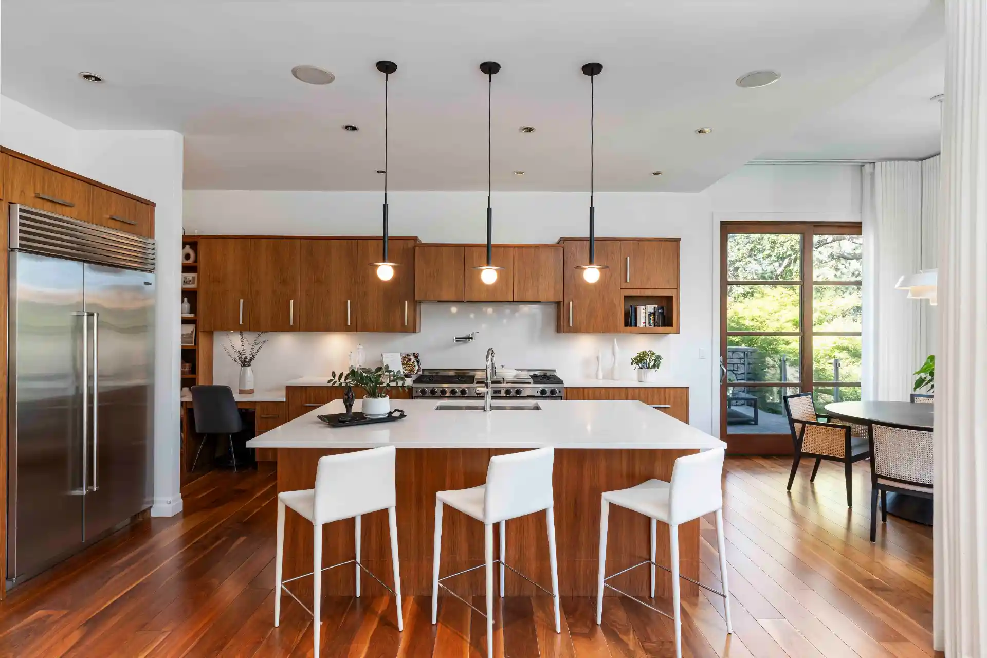 Before real estate photo editing – original unedited image provided by the client.